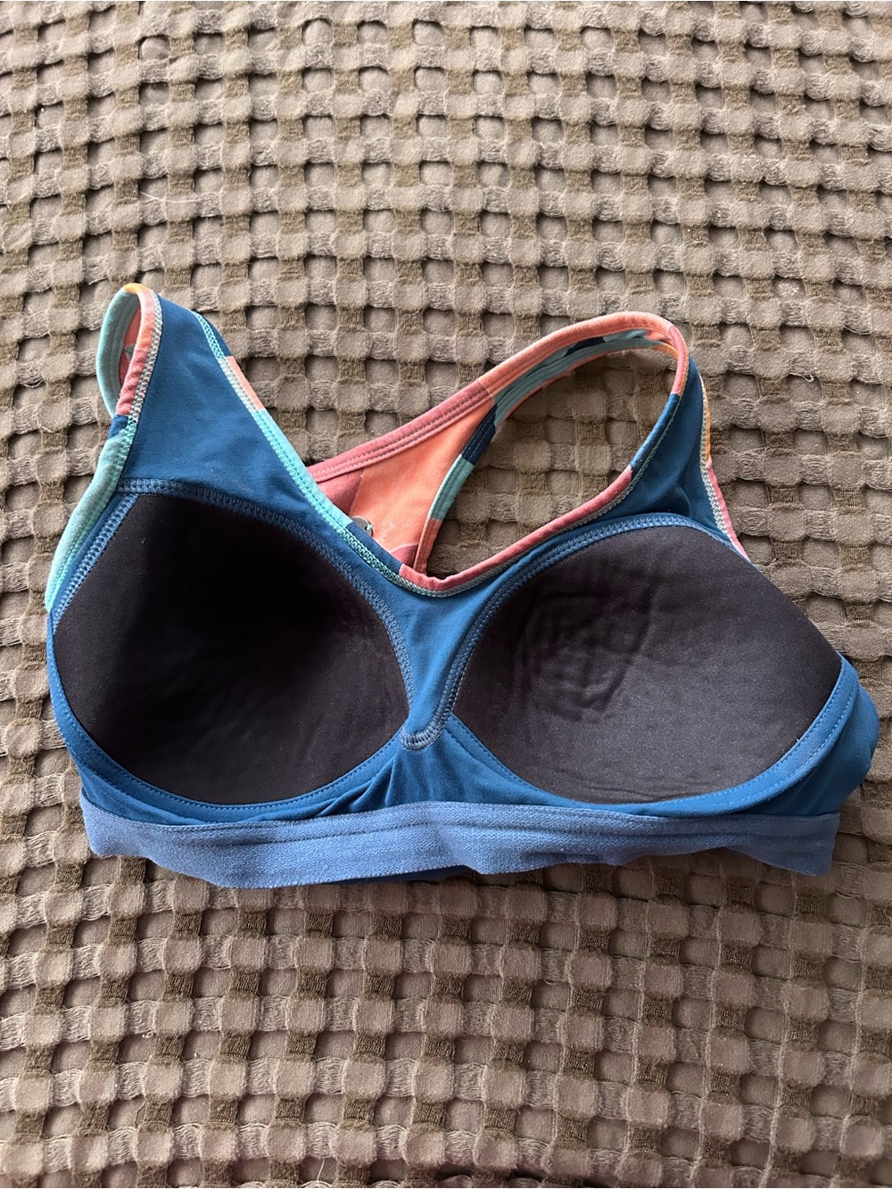 prana Geometric Racerback Long Bra - Picture 3 of 4